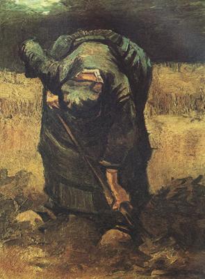 Vincent Van Gogh peasant Woman Digging (nn04) China oil painting art